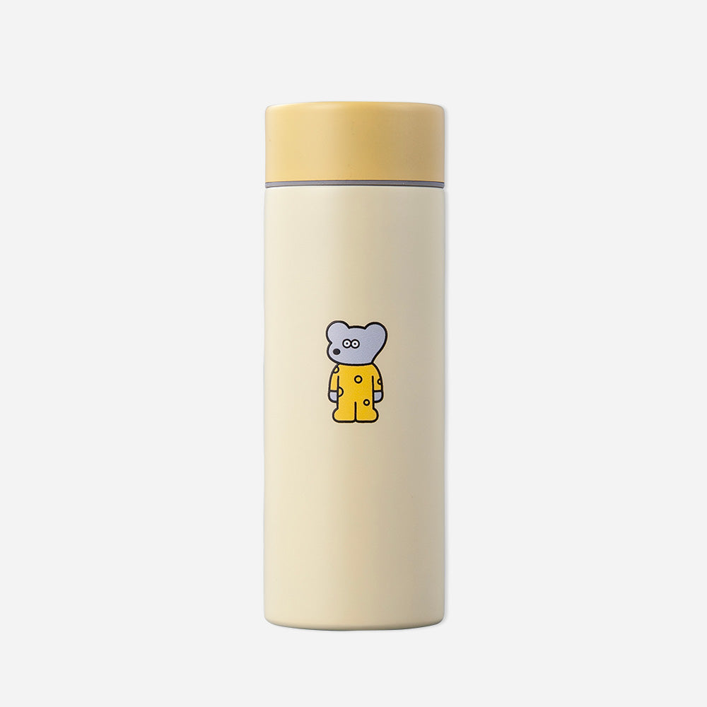 【ねずみのANDY OfficiaIshop】 ねずみのANDY グッズ 水筒 MOTTERU カラビナハンドル サーモボトル 250ml